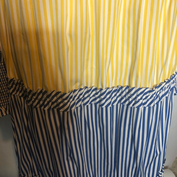 NWT CF Goldman Colorful MultiStripe Maxi Dress 8 - Picture 9 of 13